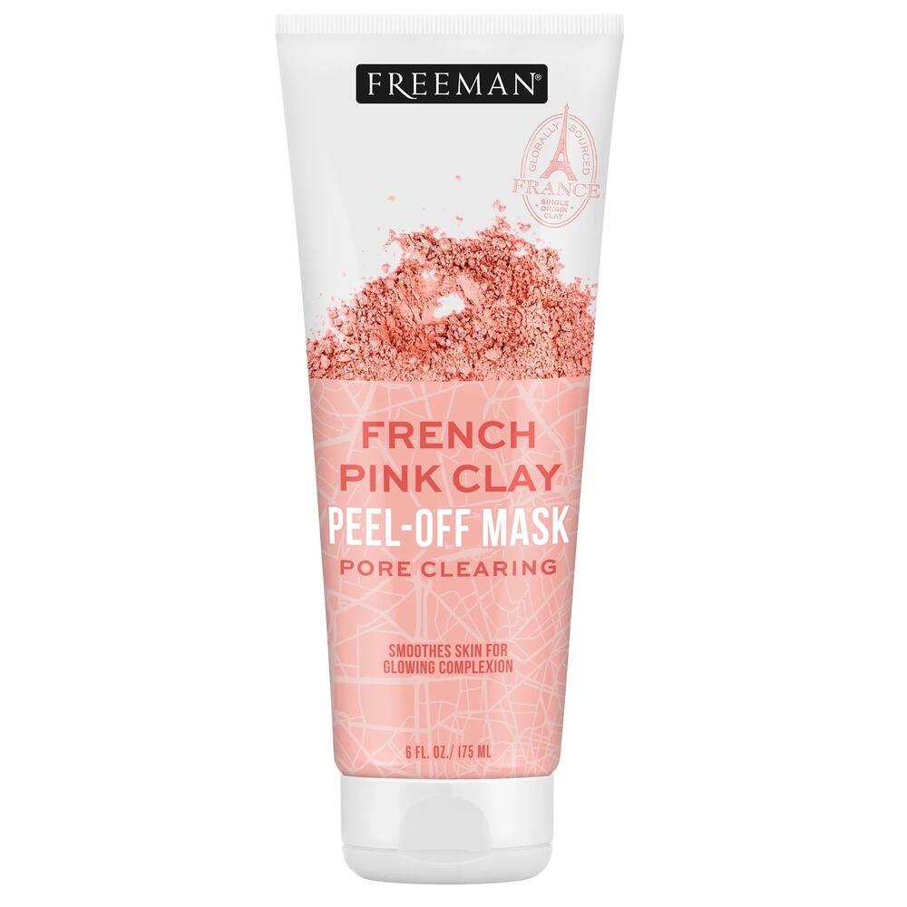 Exotic Blends Pore Clearing French Pink Clay Peel Off Mask 6FL.OZ 175ml